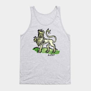 Leo - Medieval Astrology: Tank Top